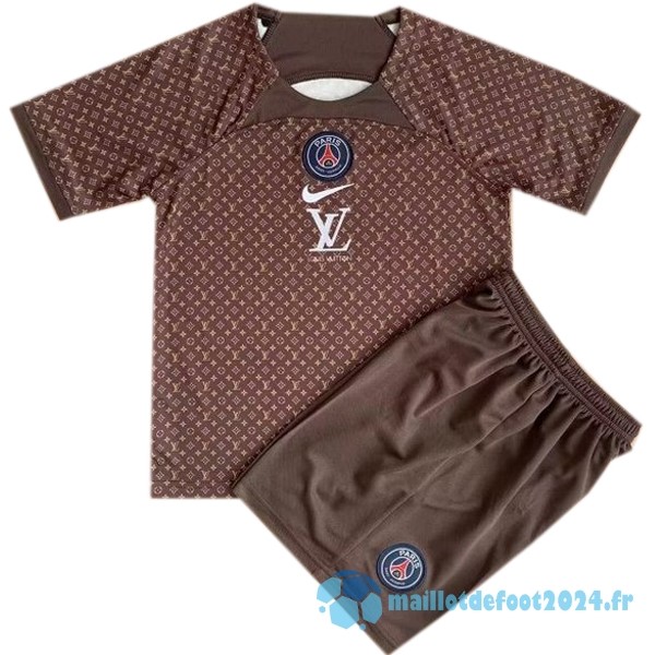 Nouveau Concept Conjunto De Homme Paris Saint Germain 2022 2023 Marron