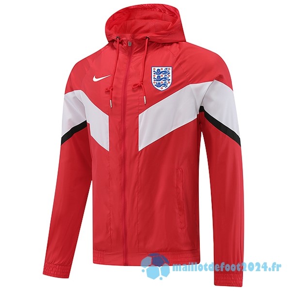 Nouveau Coupe Vent Angleterre 2022 Rouge Blanc