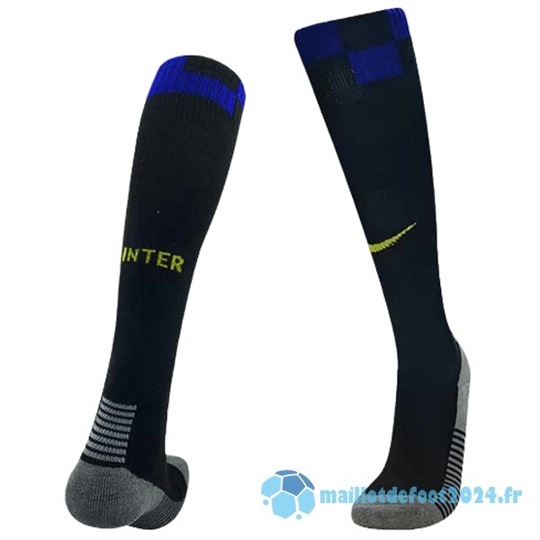 Nouveau Domicile Chaussette Inter Milán 2023 2024 Noir