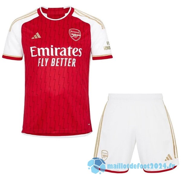 Nouveau Domicile Conjunto De Enfant Arsenal 2023 2024 Rouge