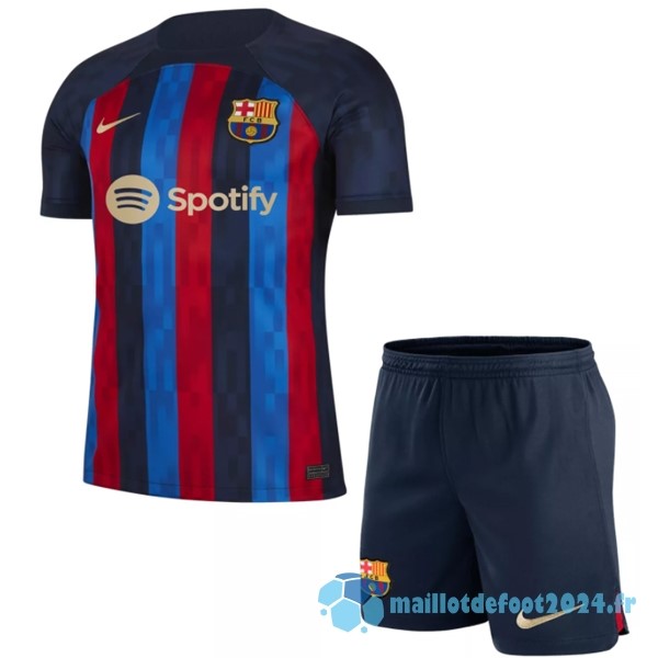 Nouveau Domicile Conjunto De Enfant Barcelona 2022 2023 Bleu Rouge