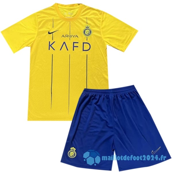 Nouveau Domicile Conjunto De Homme Al Nassr 2023 2024 Jaune