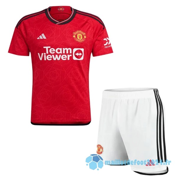 Nouveau Domicile Conjunto De Homme Manchester United 2023 2024 Rouge