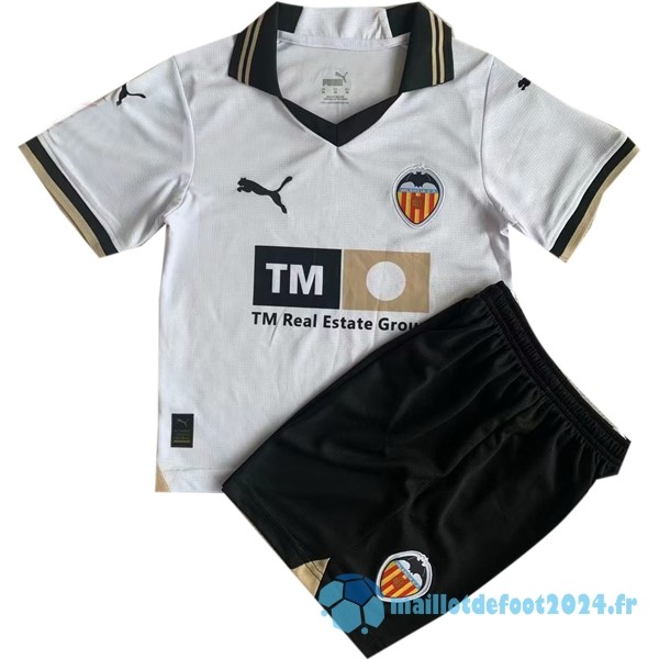 Nouveau Domicile Conjunto De Homme Valencia 2023 2024 Blanc