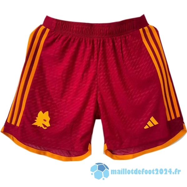 Nouveau Domicile Joueurs Pantalon As Roma 2023 2024 Rouge