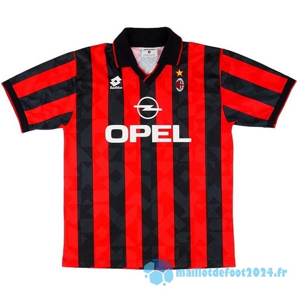 Nouveau Domicile Maillot AC Milan Retro 1995 1996 Rouge