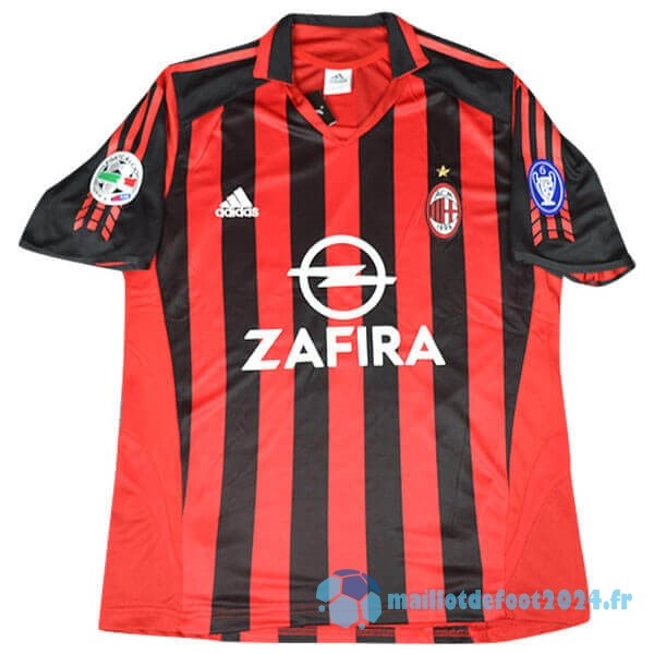 Nouveau Domicile Maillot AC Milan Retro 2005 2006 Rouge