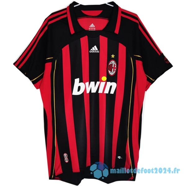 Nouveau Domicile Maillot AC Milan Retro 2006 2007 Rouge