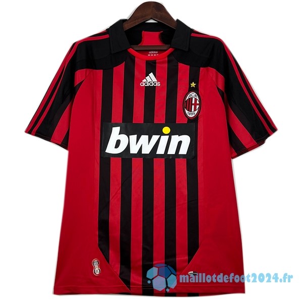 Nouveau Domicile Maillot AC Milan Retro 2007 2008 Rouge