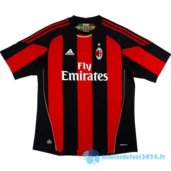 Nouveau Domicile Maillot AC Milan Retro 2010 2011 Rouge