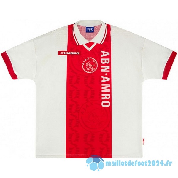 Nouveau Domicile Maillot Ajax Retro 1998 1999 Rouge Blanc