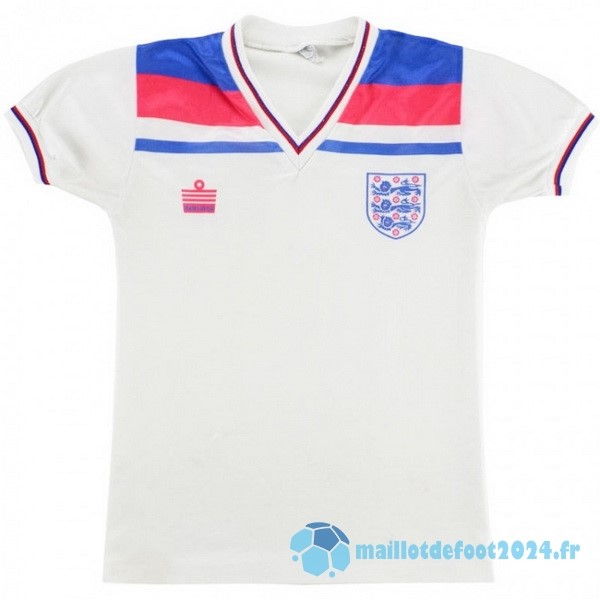 Nouveau Domicile Maillot Angleterre Retro 1980 Blanc