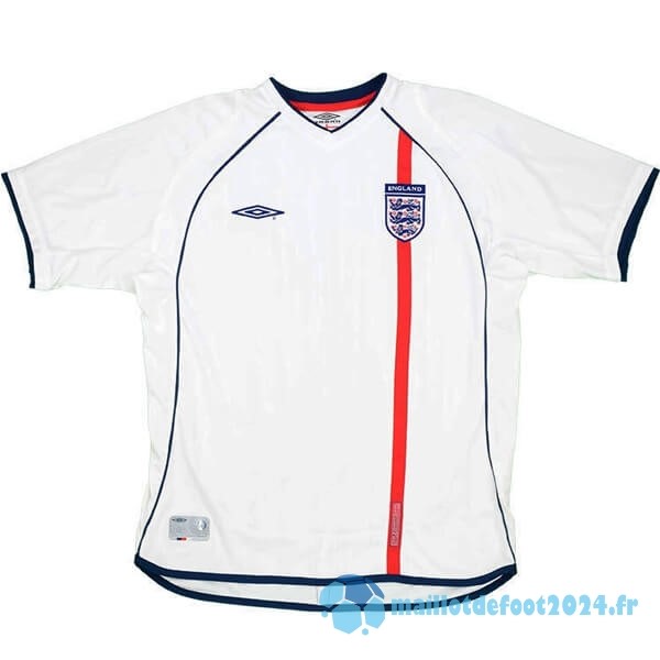 Nouveau Domicile Maillot Angleterre Retro 2002 Blanc