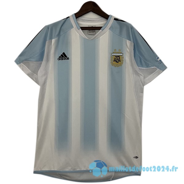 Nouveau Domicile Maillot Argentine Retro 2004 2005 Bleu