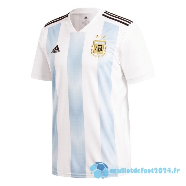 Nouveau Domicile Maillot Argentine Retro 2018 Bleu