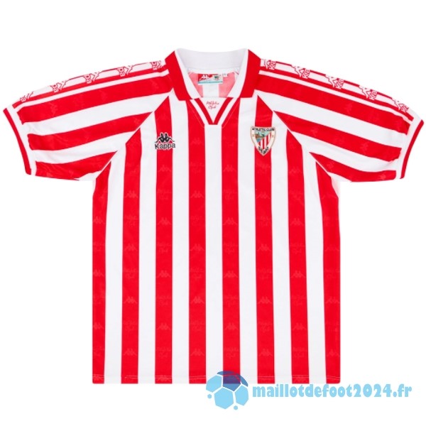 Nouveau Domicile Maillot Athletic Bilbao Retro 1995 1997 Rouge