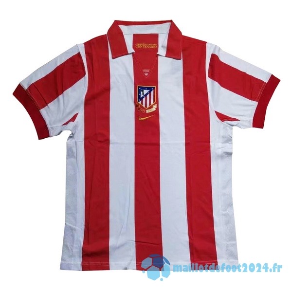 Nouveau Domicile Maillot Atlético Madrid Retro 1903 2003 Rouge