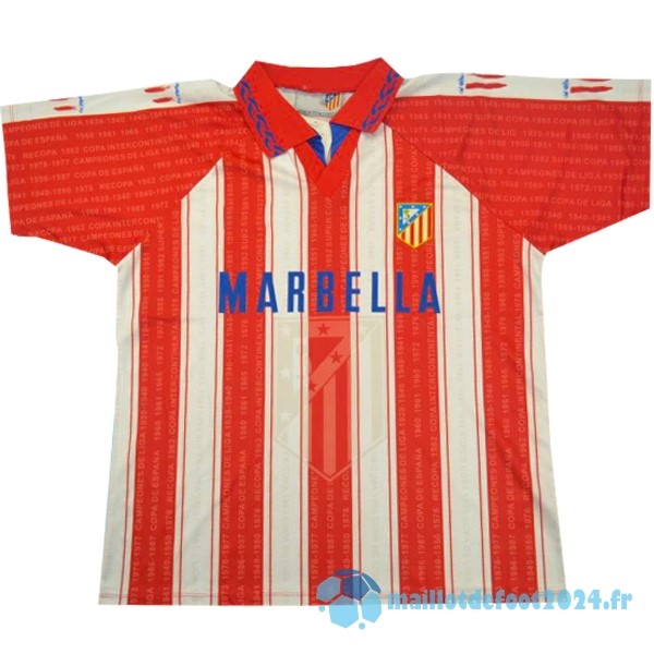 Nouveau Domicile Maillot Atlético Madrid Retro 1995 1996 Rouge