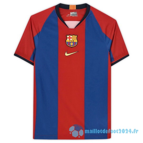 Nouveau Domicile Maillot Barcelona Retro 1998 1999 Bleu Rouge