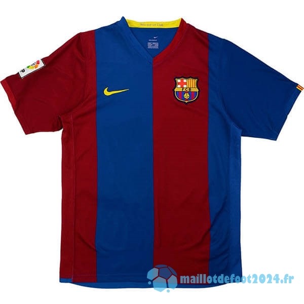 Nouveau Domicile Maillot Barcelona Retro 2006 2007 Bleu Rouge