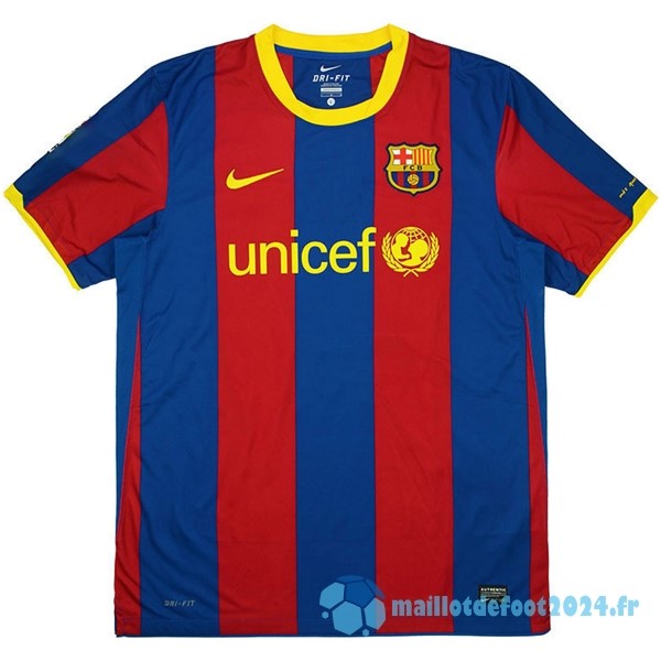 Nouveau Domicile Maillot Barcelona Retro 2010 2011 Bleu Rouge