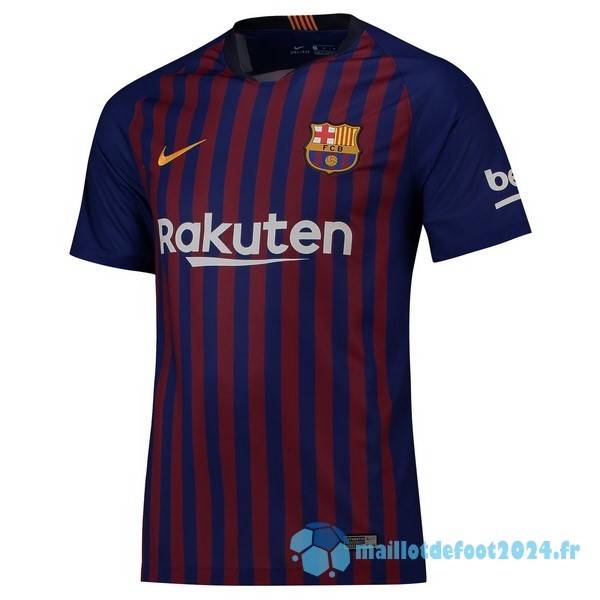 Nouveau Domicile Maillot Barcelona Retro 2018 2019 Bleu Rouge