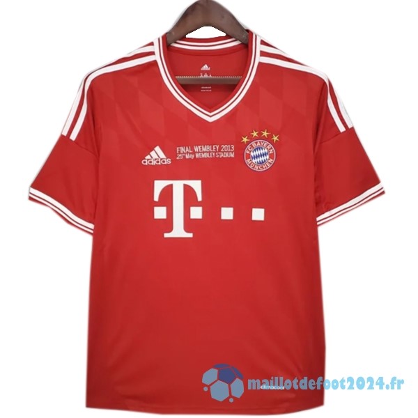 Nouveau Domicile Maillot Bayern Múnich Retro 2013 2014 I Rouge