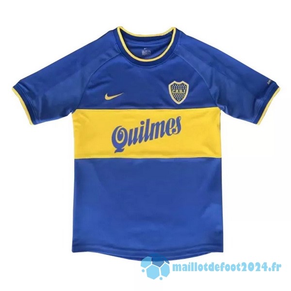 Nouveau Domicile Maillot Boca Juniors Retro 2000 Bleu
