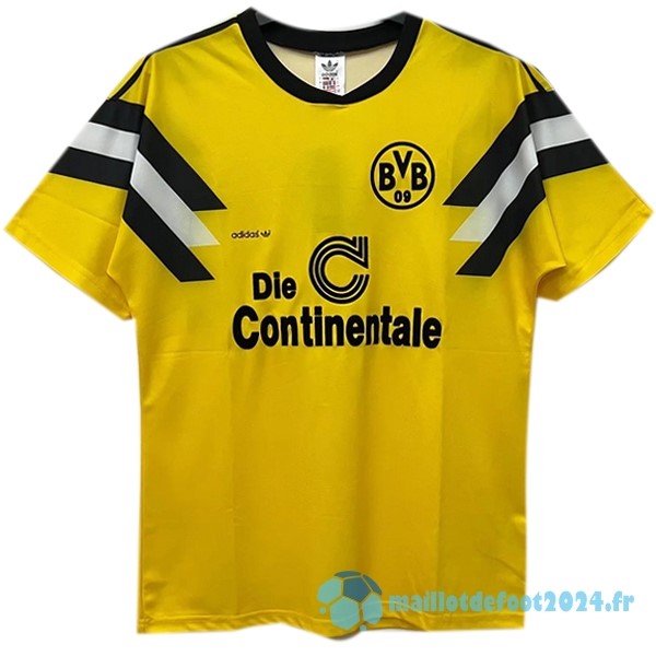 Nouveau Domicile Maillot Borussia Dortmund Retro 1989 Jaune