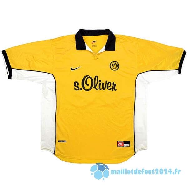 Nouveau Domicile Maillot Borussia Dortmund Retro 1998 Jaune