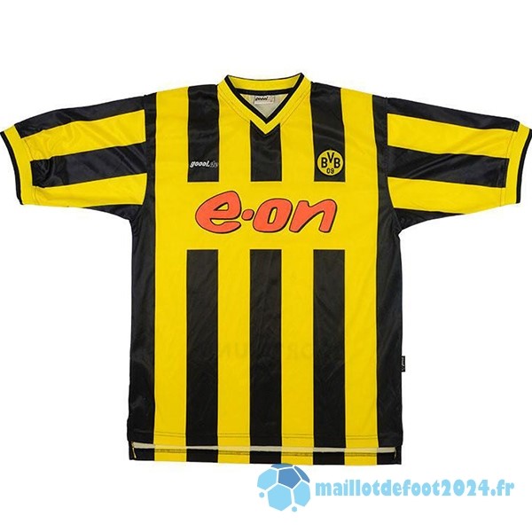 Nouveau Domicile Maillot Borussia Dortmund Retro 2000 Jaune