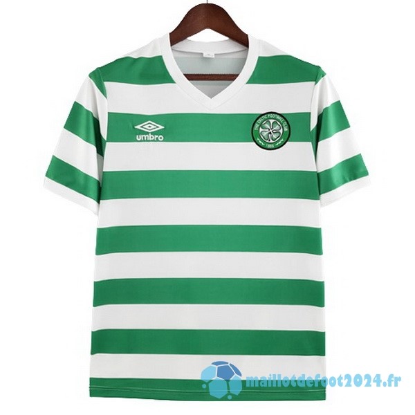 Nouveau Domicile Maillot Celtic Retro 1980 1981 Vert