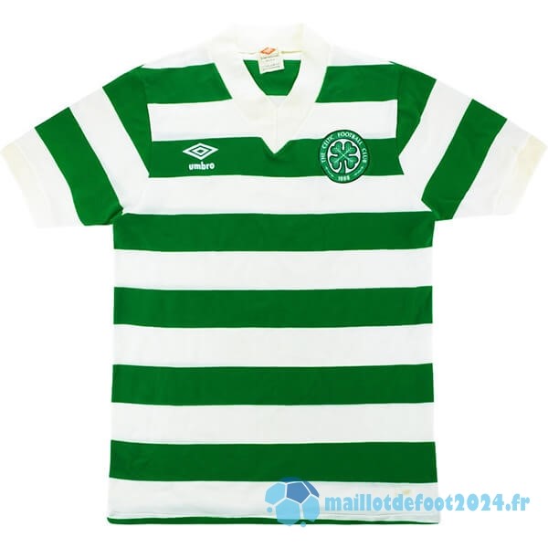 Nouveau Domicile Maillot Celtic Retro 1980 1982 Vert