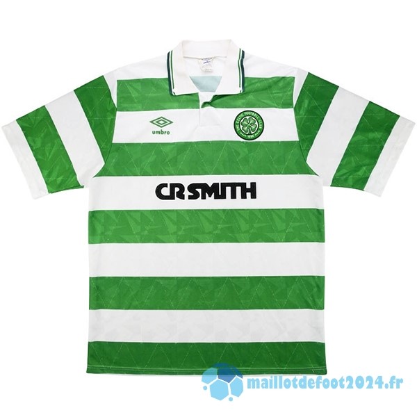 Nouveau Domicile Maillot Celtic Retro 1989 1991 Vert