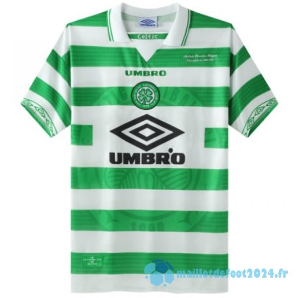 Nouveau Domicile Maillot Celtic Retro 1998 Vert