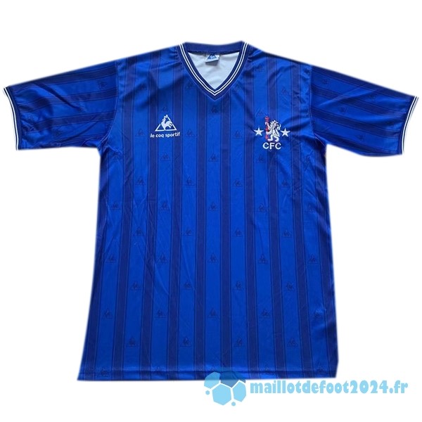 Nouveau Domicile Maillot Chelsea Retro 1985 1987 Bleu