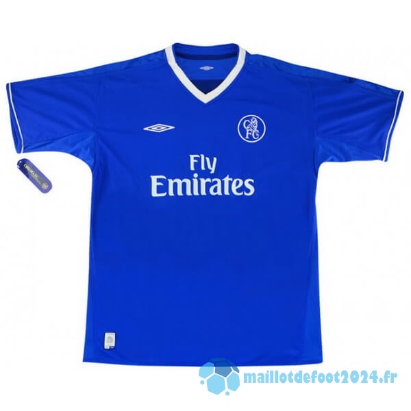 Nouveau Domicile Maillot Chelsea Retro 2003 2005 Bleu