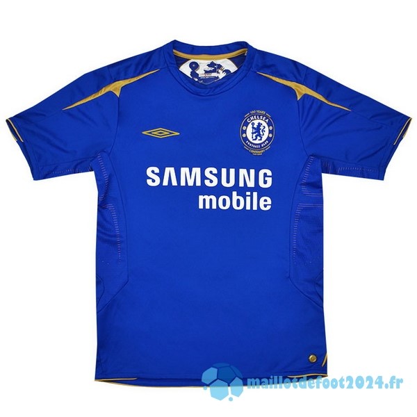 Nouveau Domicile Maillot Chelsea Retro 2005 2006 Bleu