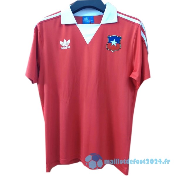 Nouveau Domicile Maillot Chili Retro 1982 Rouge