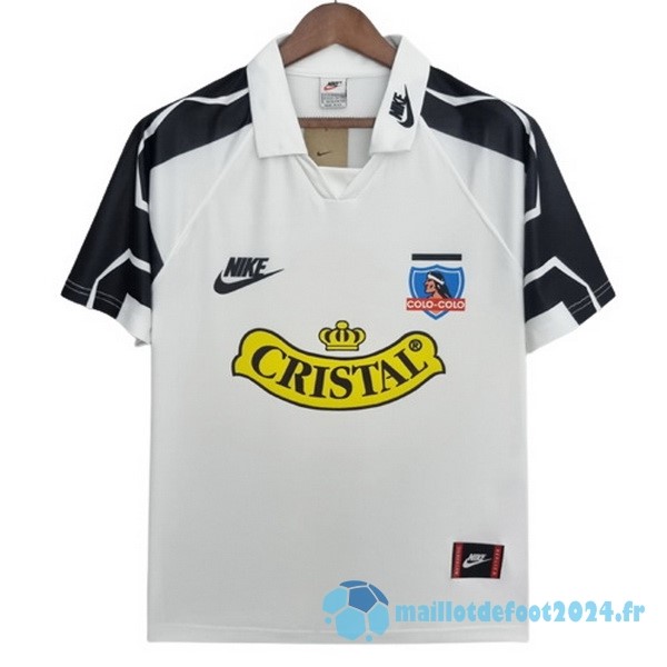 Nouveau Domicile Maillot Colo Colo Retro 1995 Blanc