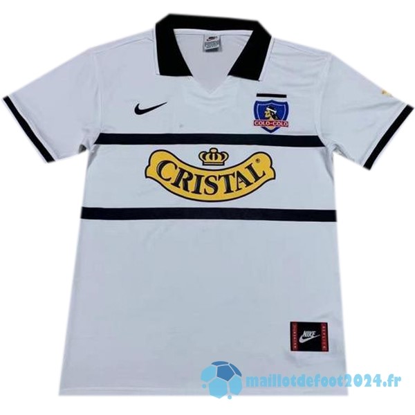 Nouveau Domicile Maillot Colo Colo Retro 1996 Blanc