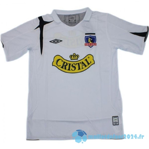 Nouveau Domicile Maillot Colo Colo Retro 2006 Blanc