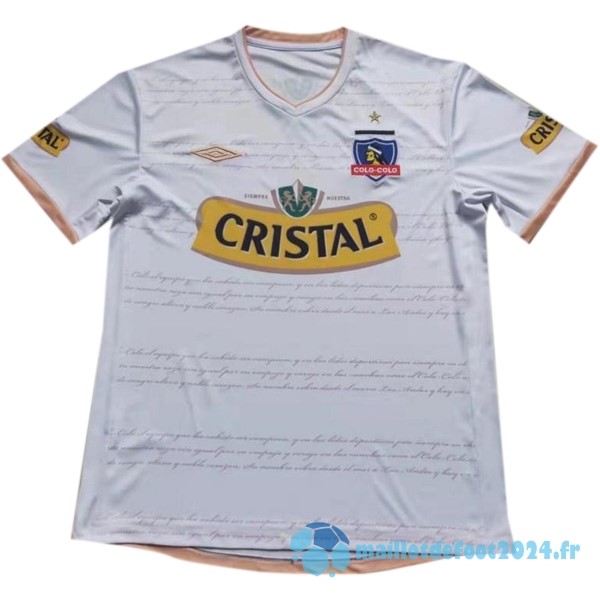 Nouveau Domicile Maillot Colo Colo Retro 2011 Blanc