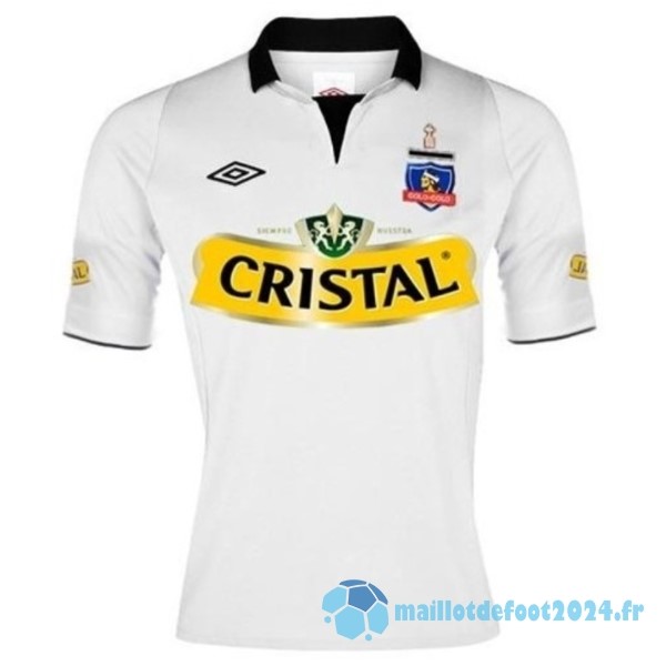 Nouveau Domicile Maillot Colo Colo Retro 2013 Blanc