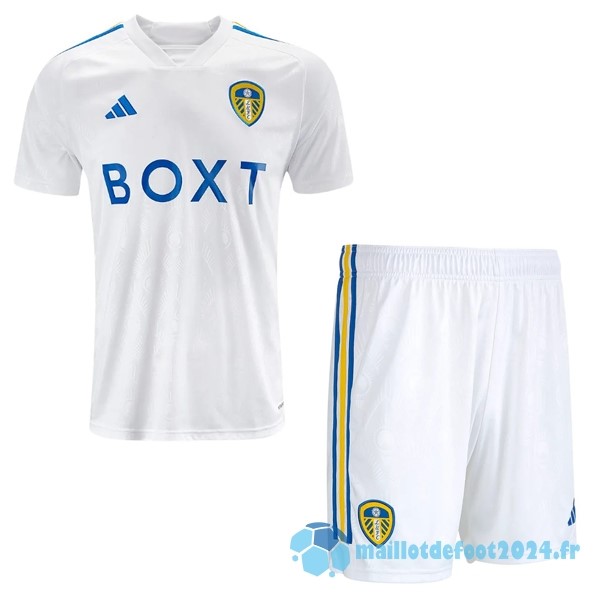 Nouveau Domicile Maillot Conjunto De Homme Leeds United 2023 2024 Blanc