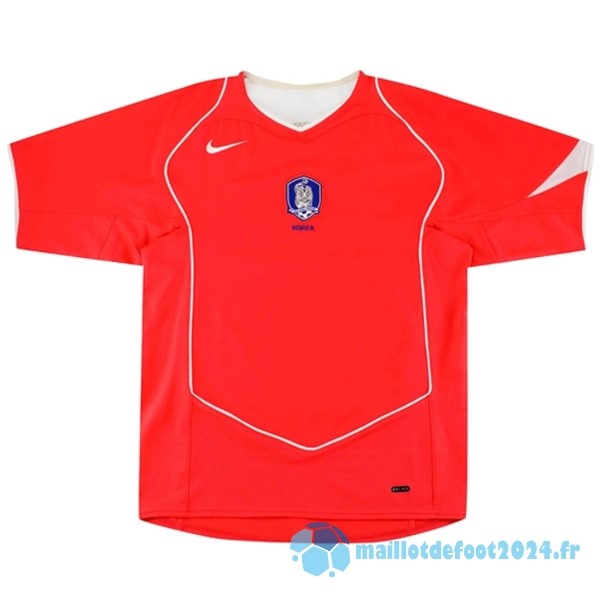 Nouveau Domicile Maillot Corée Retro 2004 2006 Rouge