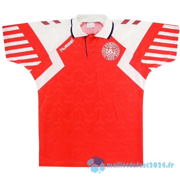 Nouveau Domicile Maillot Danemark Retro 1992 Rouge