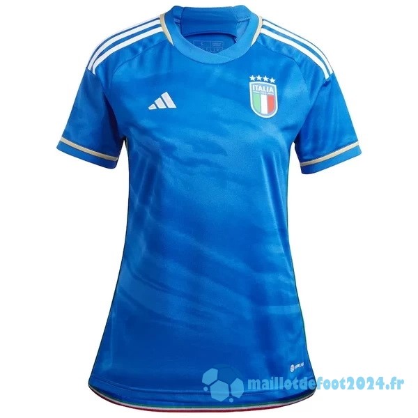 Nouveau Domicile Maillot Femme Italie 2023 Bleu