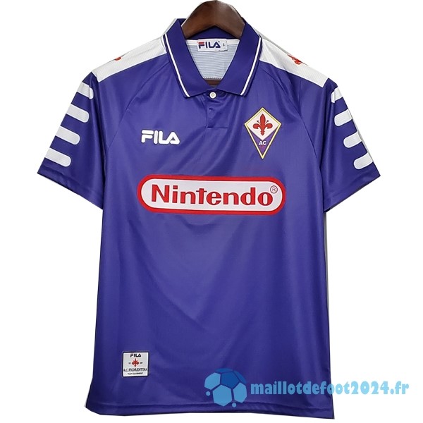 Nouveau Domicile Maillot Fiorentina Retro 1998 1999 Purpura