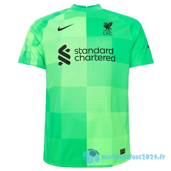 Nouveau Domicile Maillot Gardien Liverpool 2021 2022 Vert